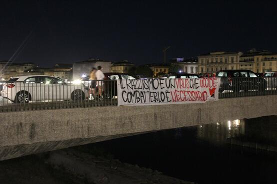 Firenze Antifascista corteo serale 4 Luglio 2020 - Solidarietà ai condannati!