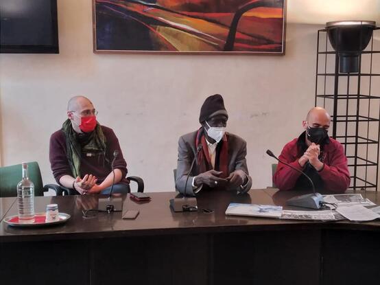 Conferenza stampa congiunta di Firenze Antifascista e Comunità senegalese