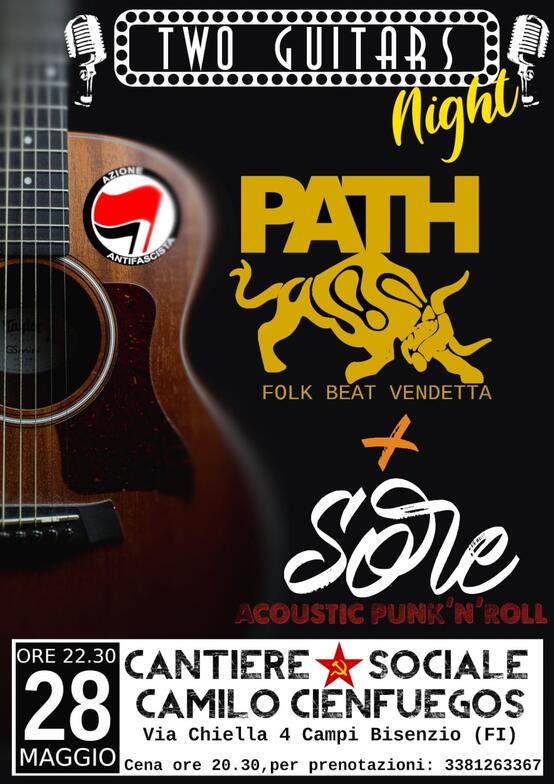 Two guitars night Path & Sore