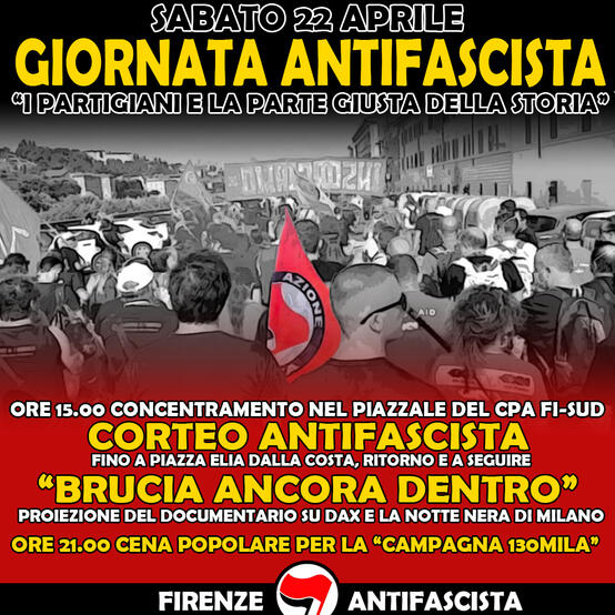 Giornata antifascista in Gavinana