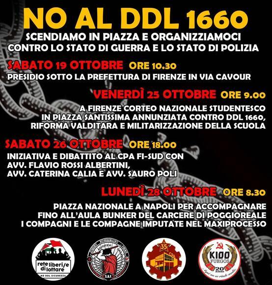 No al DDL 1660